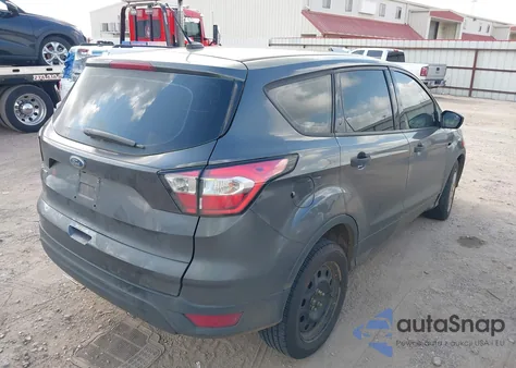 2018 Ford Escape S из США, поврежденный, VIN 1FMCU0F7XJUC59168